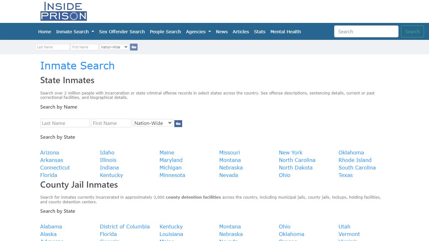 Inmates & Offenders in Plainfield Correctional Facility,